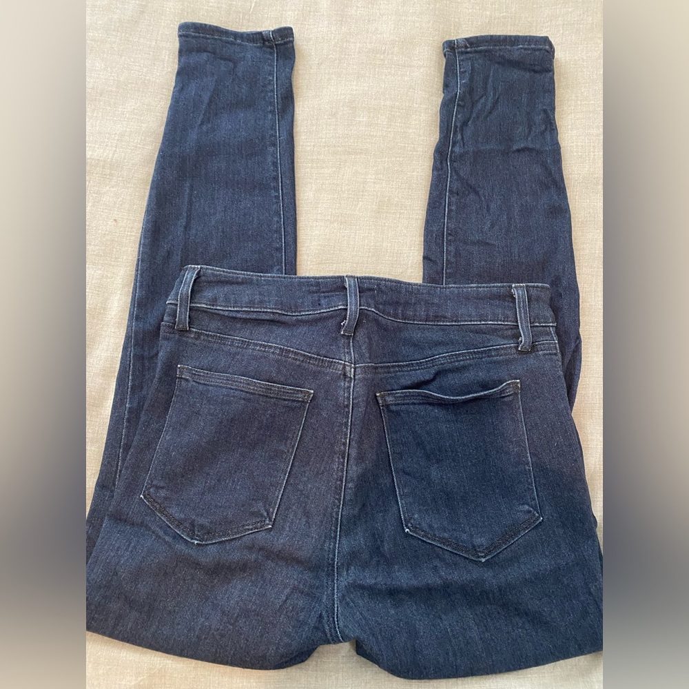 Just black denim dark skinny jeans - full stretch